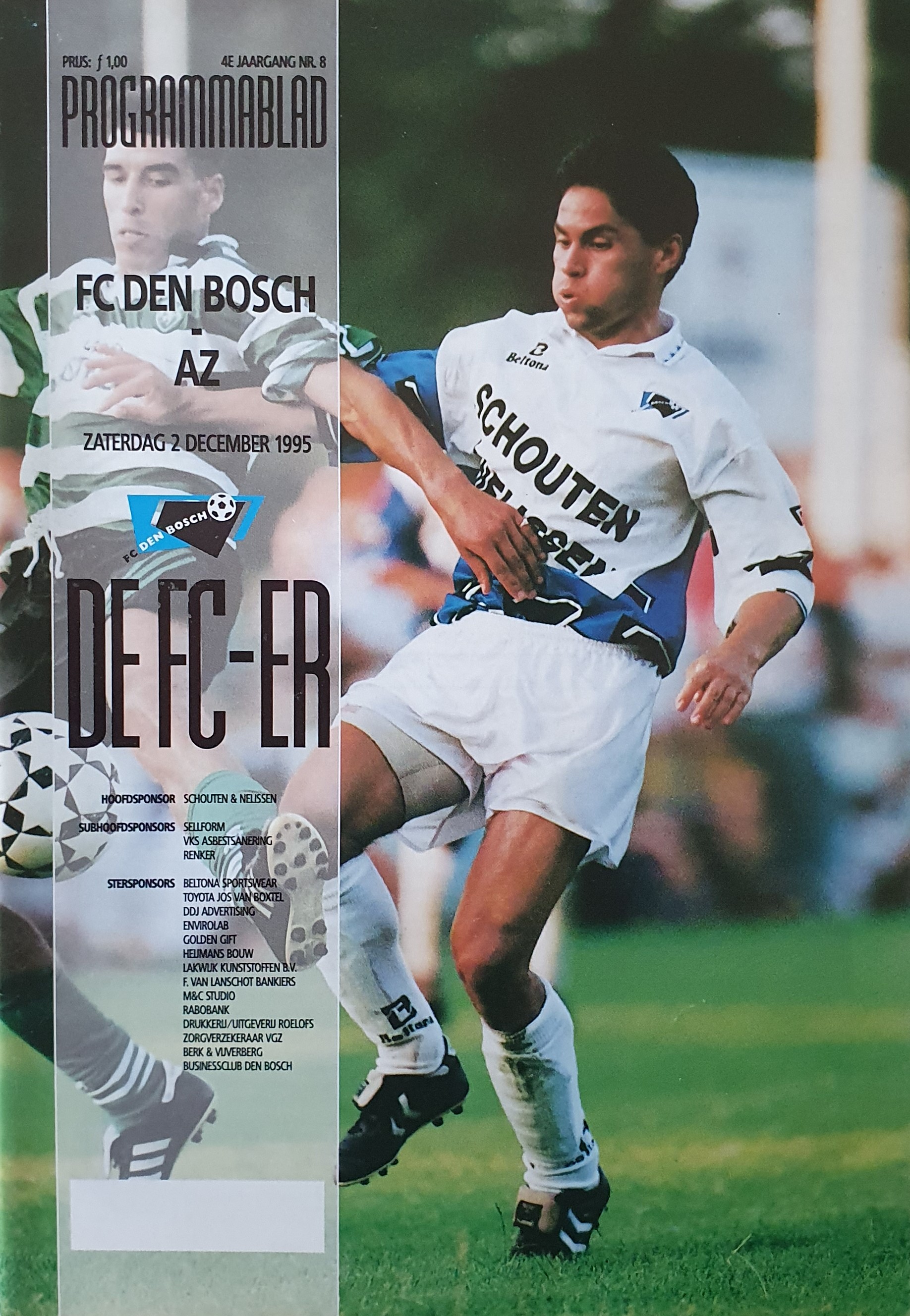 AZ Programma 2-dec-1995 Den Bosch uit